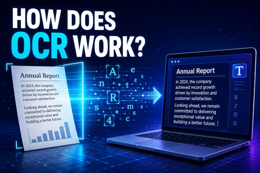 How Does OCR Work? Process, Benefits, and Uses 
